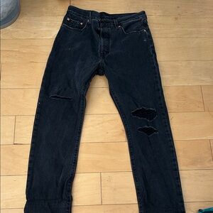 Levi’s 501 black jeans